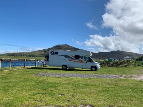 Couples Retreat touring Scotland in a motorhome