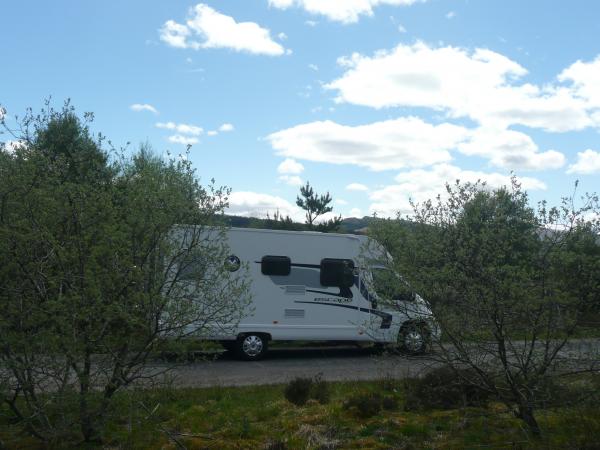 Motorhome gives you the freedom to holiday when you like