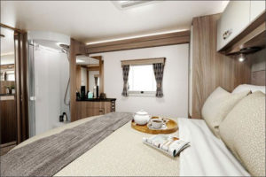 Bessacar motorhome bedroom