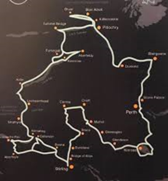 Heart 200 Route map