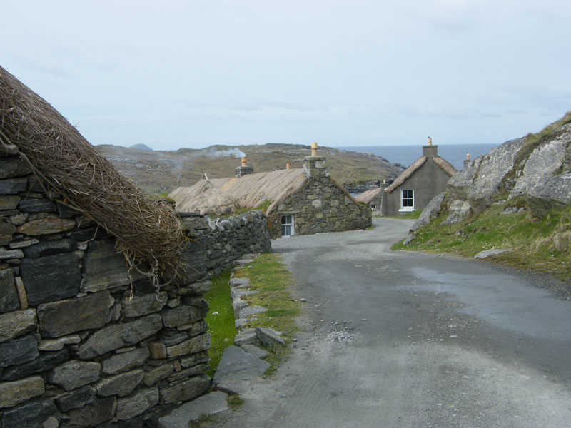 Blackhouses on the Island of Lewis